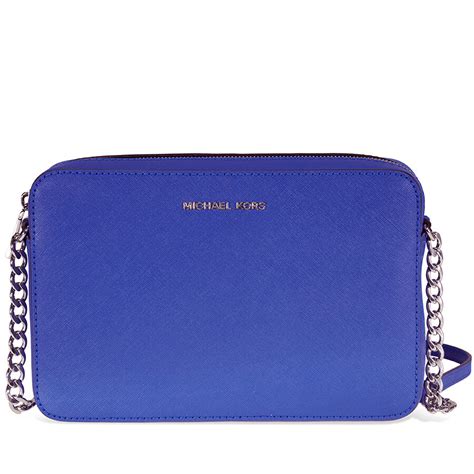 michael kors electric blue crossbody|michael kors navy crossbody bag.